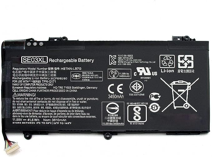 HP Se03xl battery
