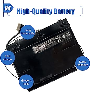 Original PF06XL Laptop Battery compatible with HP Omen 17-w110ng Series HSTNN-DB7M 853294-850 853294-855