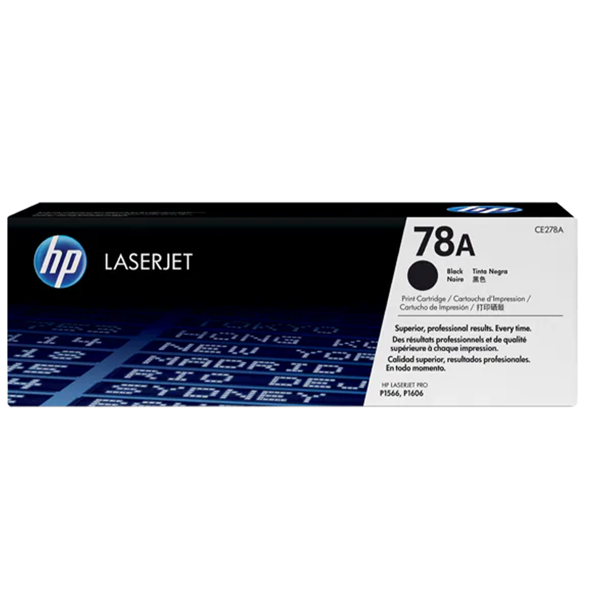 HP 78A Black Original LaserJet Toner Cartridge(CE278A)