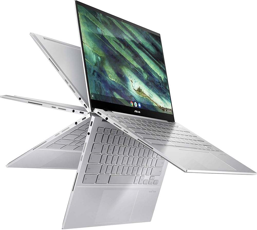 ASUS Chromebook Flip C436FA 14" FHD Display intel core i5 10th Generation 8GB RAM 128GB SSD Chrome OS