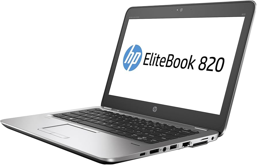 HP EliteBook 820 G3 12.5" FHD Display  Intel Core i5 6th Gen Processor 8GB RAM 256GB SSD Windows 11 Pro