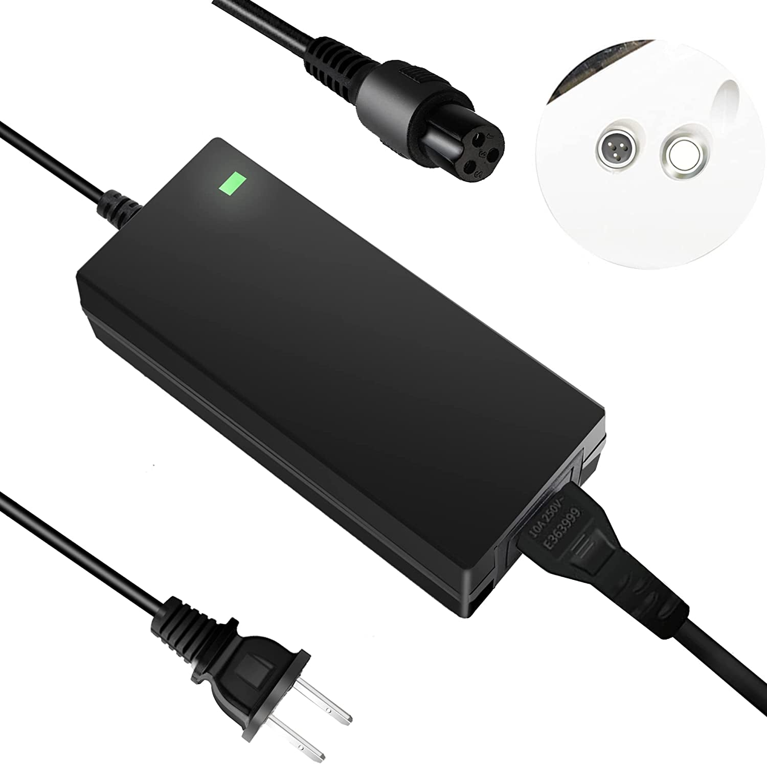 PowerFast Universal Laptop Charger  24W 12V 2A (Compatible for Asus Power Supply)