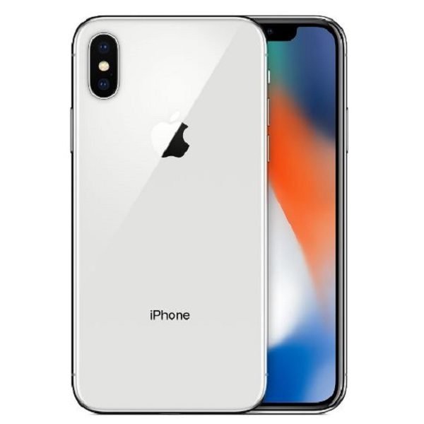 Apple iPhone X 4GB RAM and 256GB storage Silver- refurbished