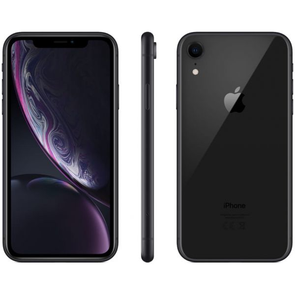 Apple iPhone XR 4GB RAM and 128GB storage black- refurbished