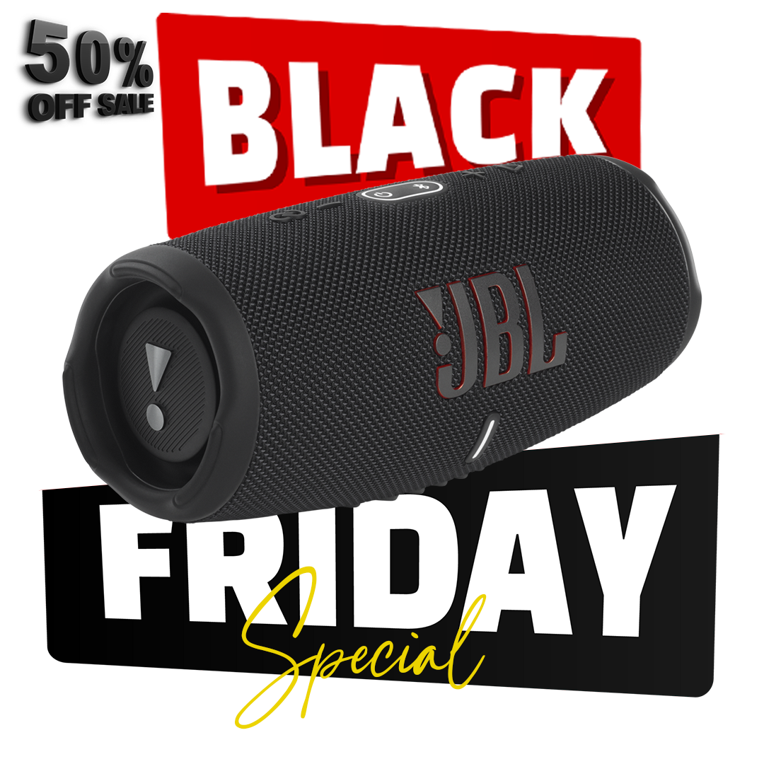 JBL Charge 5 | Portable Waterproof Speaker with powerbank - Black