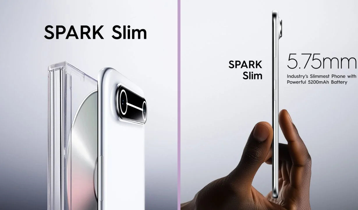 Tecno Spark Slim  8GB of RAM 256GB storage