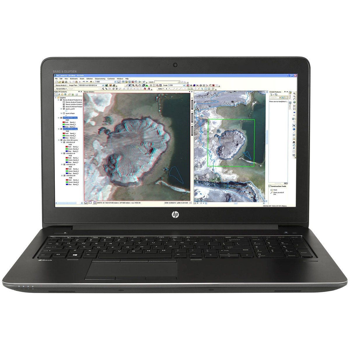 HP ZBook 15 G3 Mobile Workstation Intel Core i7-6820HQ 16GB RAM 512GB SSD 4GB Nvidia Graphics Touchscreen