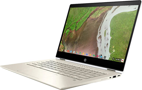 HP Chrome 14" Laptop 14-da 14.0" HD Intel Core i3-8145U Processor 8GB RAM 128GB SSD Chrome Os