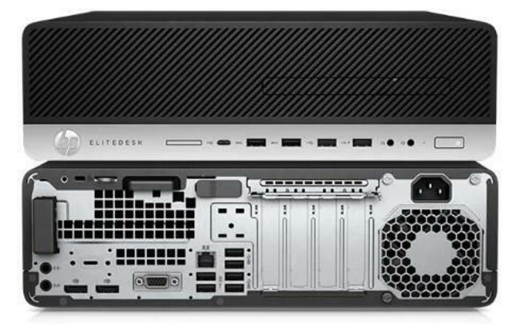HP EliteDesk 800 G4 SFF Desktop PC, Intel Core i7 8GB RAM, 500GB SSD