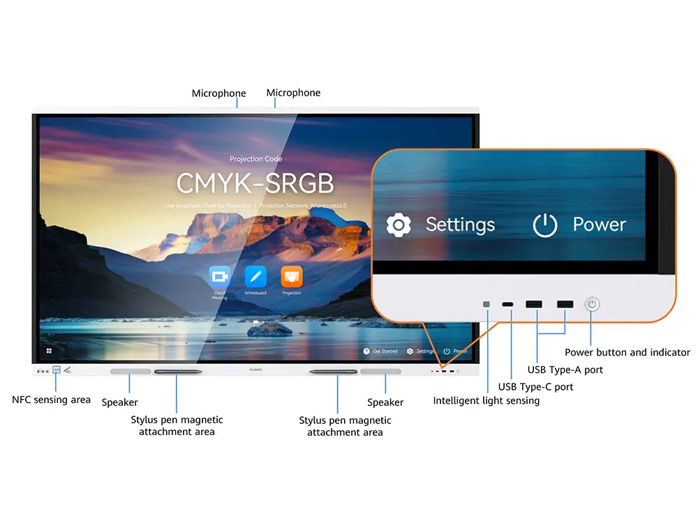 HUAWEI IdeaHub Board 3 Pro IHB2-65PB 65-inch Collaboration Display Jade White Kenya