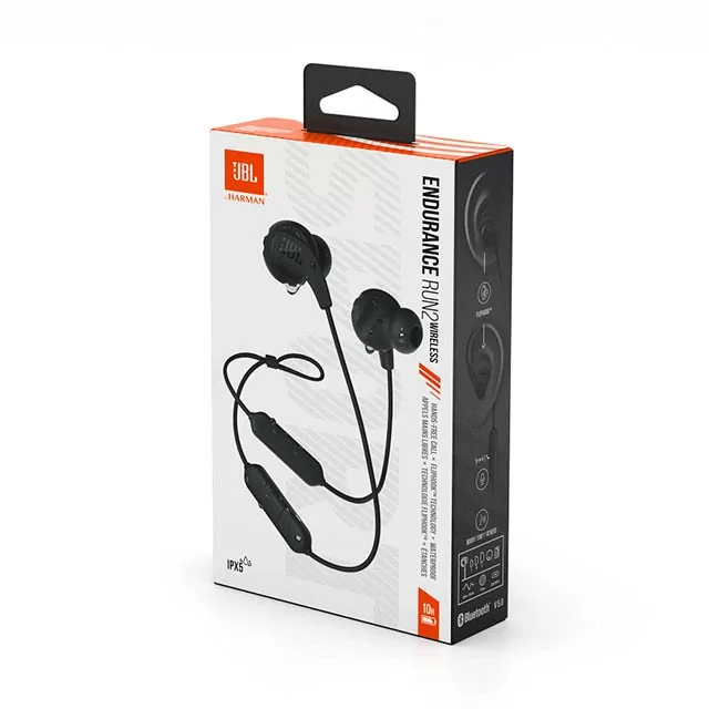 JBL Endurance Run 2 BT – Waterproof Wireless Sports In-Ear Magnetic Headphones