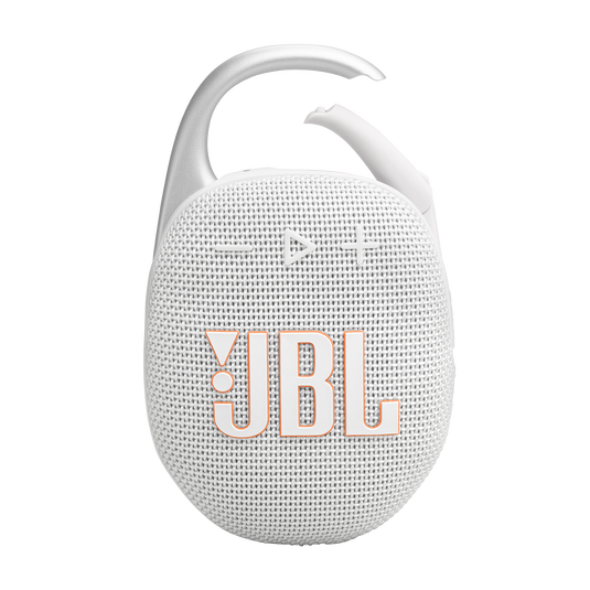 JBL Clip 5 | Ultra-portable waterproof speaker - White