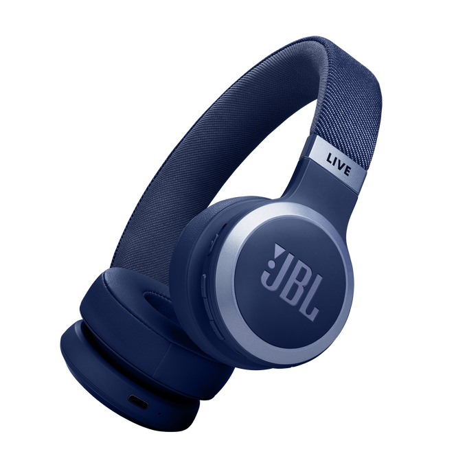 JBL Live 670NC - Noise Cancelling Headphones- Blue