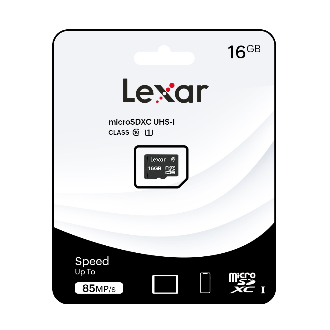 Lexar® Class 10 microSDXC™ UHS-I  16GB  SD Card