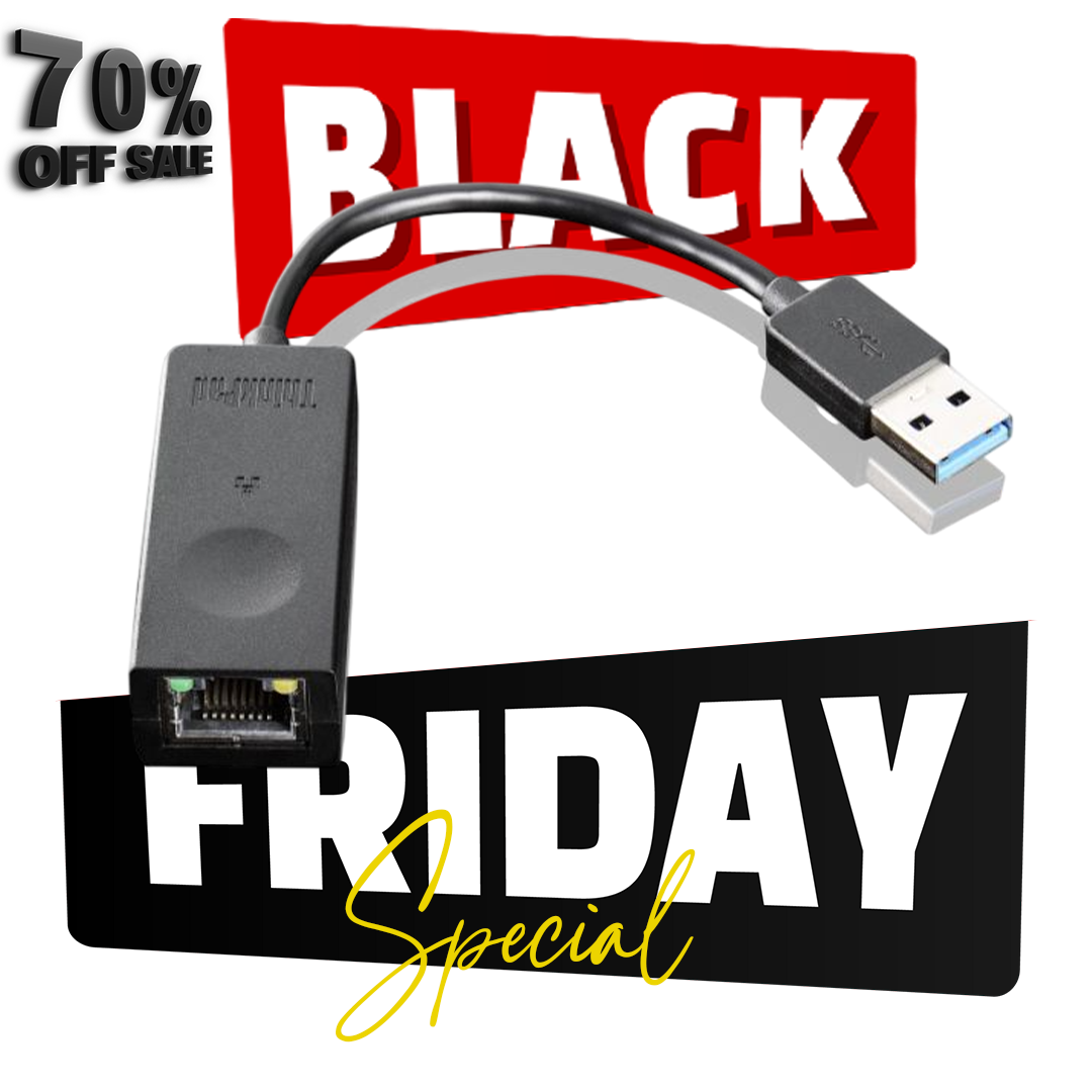 Lenovo ThinkPad USB 3.0 Ethernet Adapter - 	4X90S91830