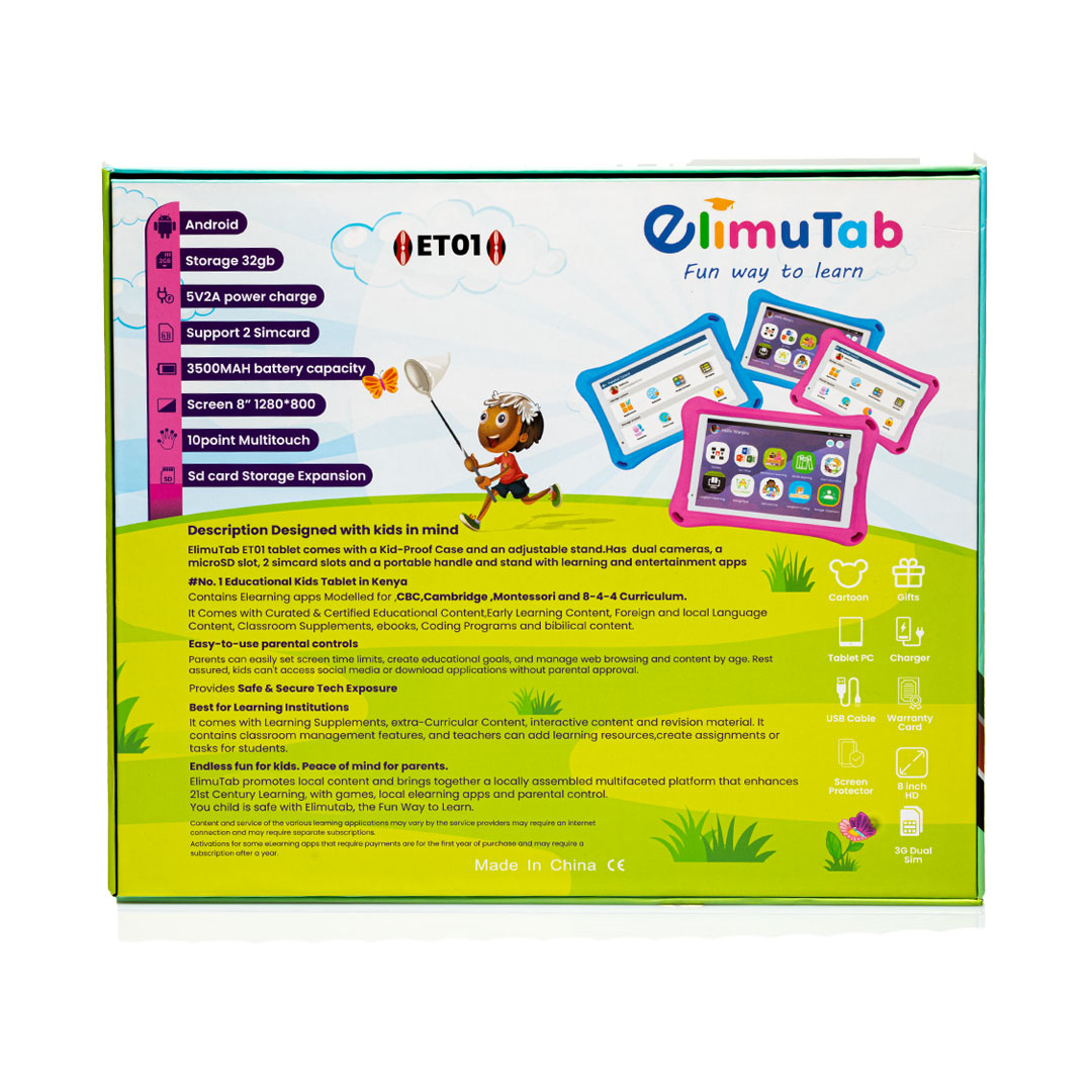 Elimutab ET01 Pro Educational Tablet