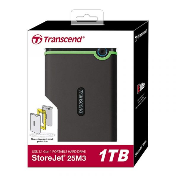 Transcend 1TB Portable External Hard Disk Drive