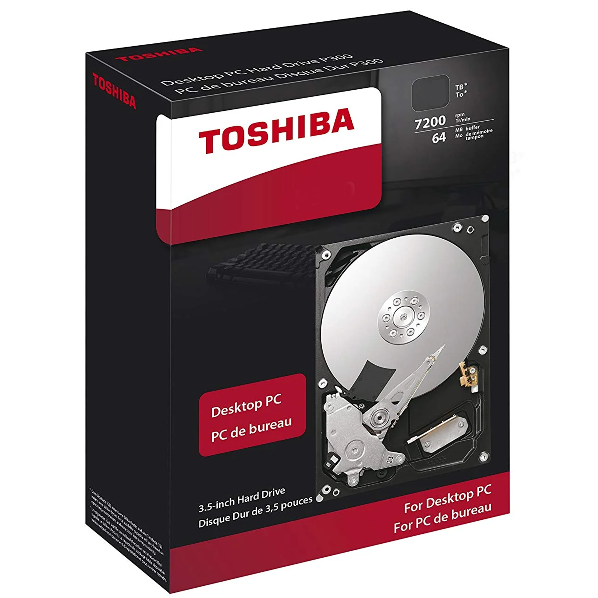 Toshiba 1TB DT01ACA100 3.5" Internal Hard Disk Drive