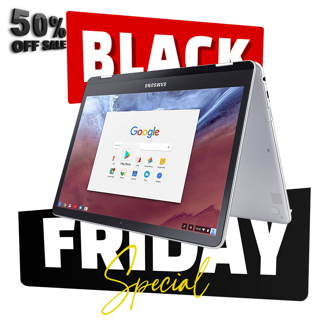 Samsung Chromebook Plus 2017 (XE513C24) 12.3" x360 Touch Intel Rockchip RK3399 Processor  4GB RAM 32GB eMMC ChromeOS