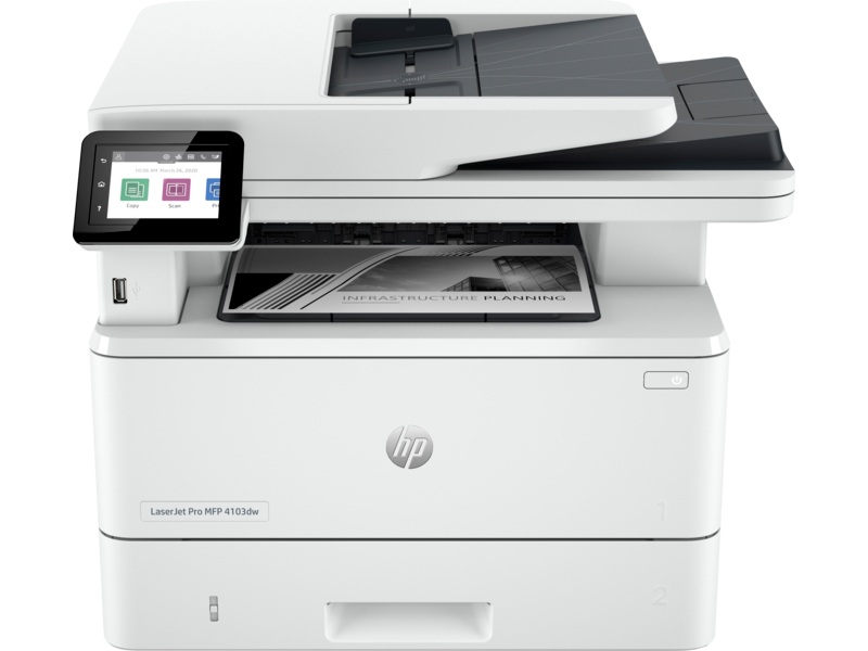 HP LaserJet Pro MFP 4103dw Printer (2Z627A)