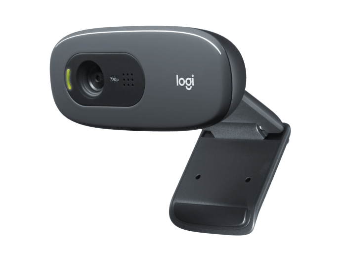 Logitech C270 HD Webcam, 720p Video with Noise Reducing Mic