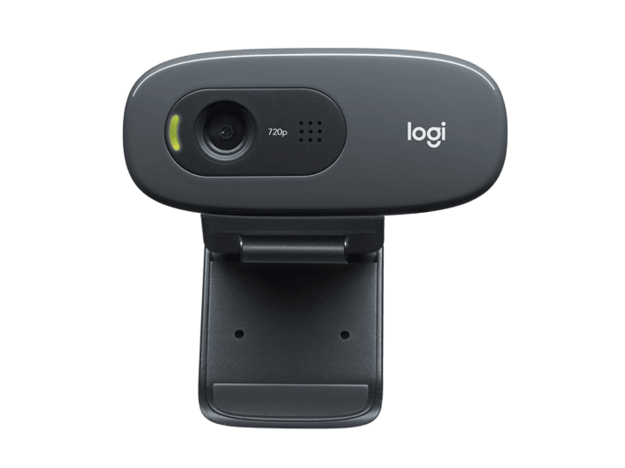 Logitech C270 HD Webcam, 720p Video with Noise Reducing Mic