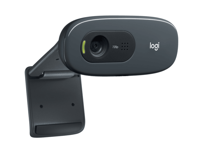 Logitech C270 HD Webcam, 720p Video with Noise Reducing Mic