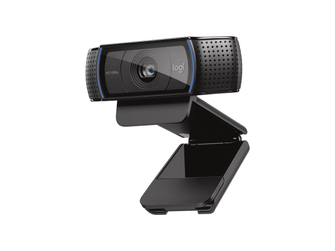 Logitech C920 HD Pro Webcam 1080p video calling with stereo audio