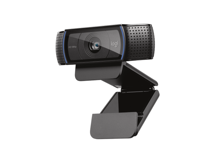 Logitech C920 HD Pro Webcam 1080p video calling with stereo audio