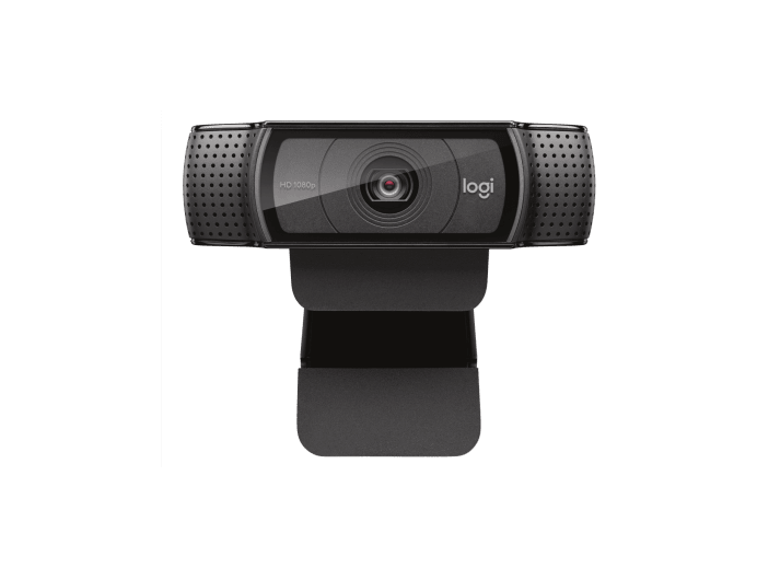 Logitech C920 HD Pro Webcam 1080p video calling with stereo audio