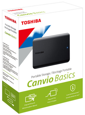 Toshiba 1TB Portable External Hard Disk Drive