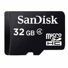 32GB SANDISK MICRO MEMORY CARD