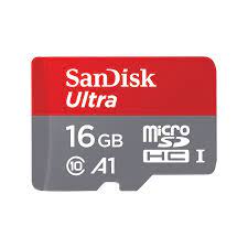 16 GB SANDISK MEMORY CARD MICRO SD