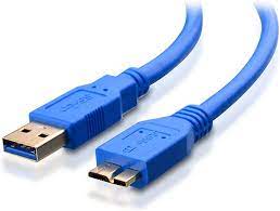 USB 3.0 Hard Disk Cable – Blue