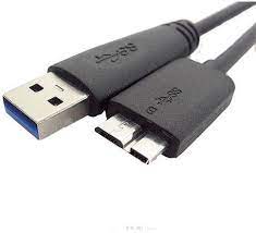 Generic USB 3.0 Hard Disk Cable - Black