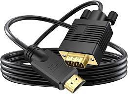 HDMI to VGA Cable 5ft (1.5m) 1080P-Gold Plated-Active Video Adapter