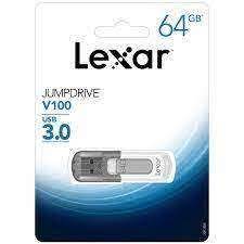 64GB Lexar® JumpDrive® V100 USB 3.0 Flash Drive, Global
