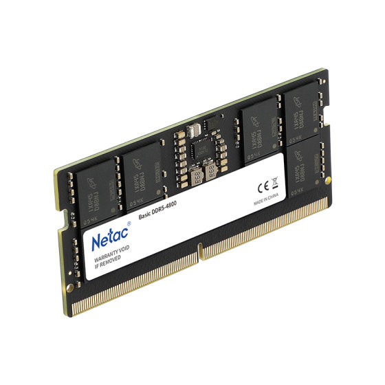 Netac 8GB Basic DDR5 4800MHz PC5-38400 SODIMM RAM