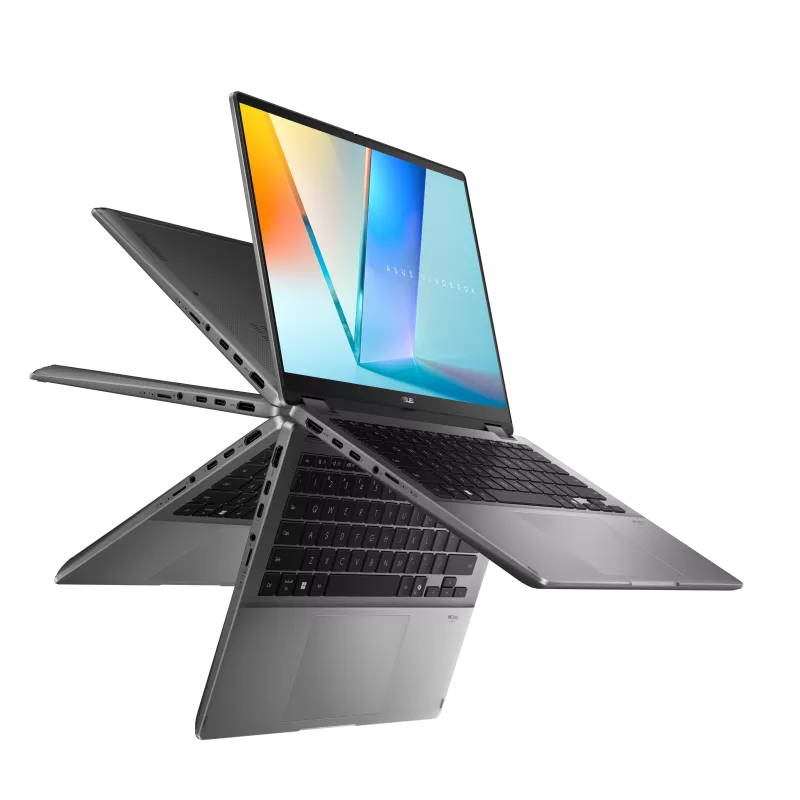 ASUS Vivobook 14 Flip (TP3407SA); Copilot+ PC 14" WUXGA OLED Touch Display Intel® Core™ Ultra 7 256V Processor Intel® AI Boost NPU up to 47TOPS  16GB RAM 512GB SSD Windows 11  TP3407-SG161W