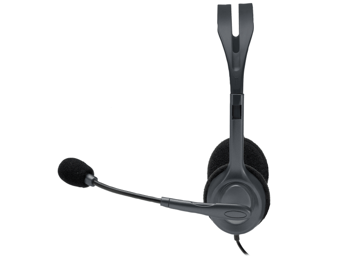 Logitech H111 Wired Stereo Headset with Noise-Cancelling Microphone