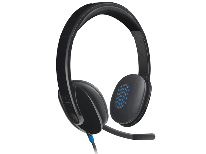 Logitech H540 USB Computer Headset with Noise- Cancellation