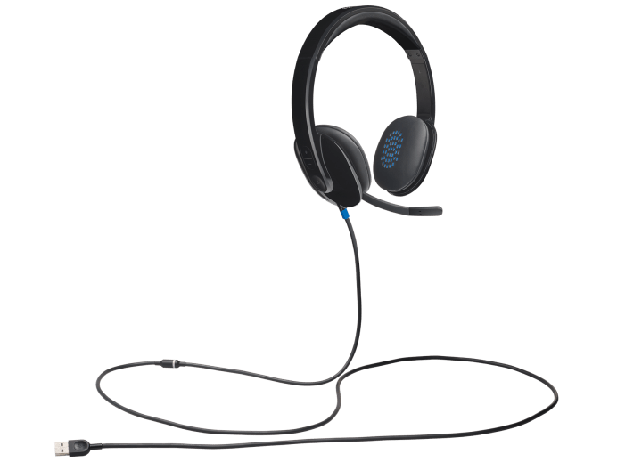 Logitech H540 USB Computer Headset with Noise- Cancellation