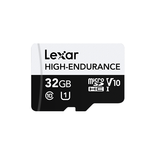 Lexar® High-Endurance microSDHC/microSDXC™ UHS-I 32GB Card