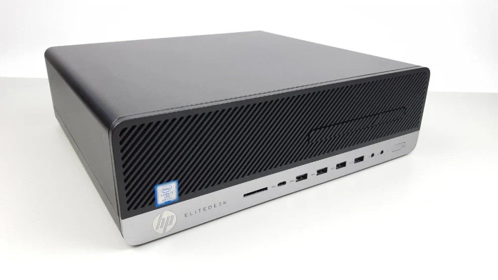 HP EliteDesk 800 G5 SFF Desktop PC, Intel Core i7 9th gen 8GB RAM, 500GB HDD