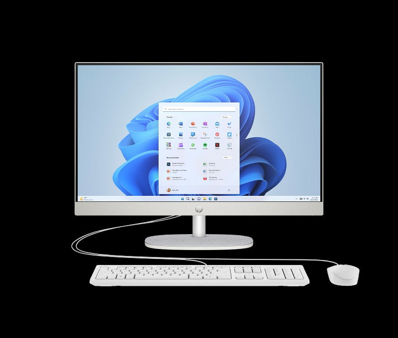 HP All-in-One 24-cr0003ny PC (8G4H4EA) 23.8" FHD Display Intel® Core™ i5-1335U Processor 8GB RAM 512GB SSD Intel® Iris® Xe Graphics