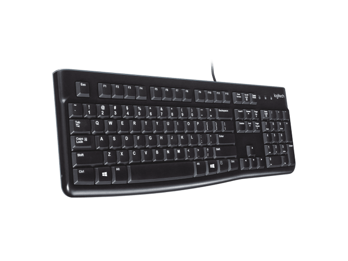 Logitech K120 USB Standard Computer Keyboard