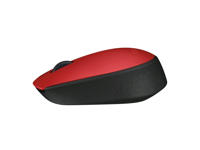 Logitech M171 Wireless Mouse - Black Red