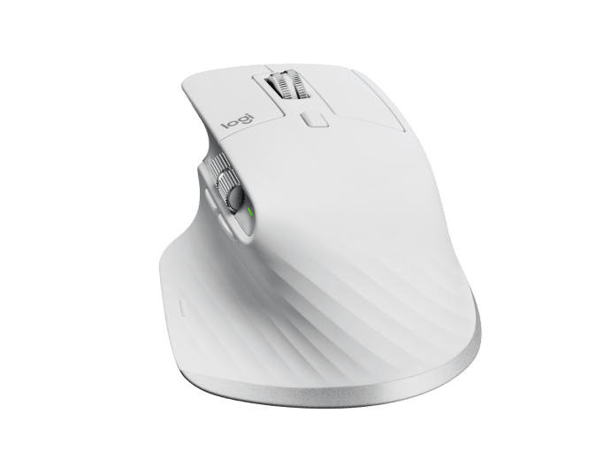 Logitech MX Master 3S Wireless Performance Mouse - Pale Gray