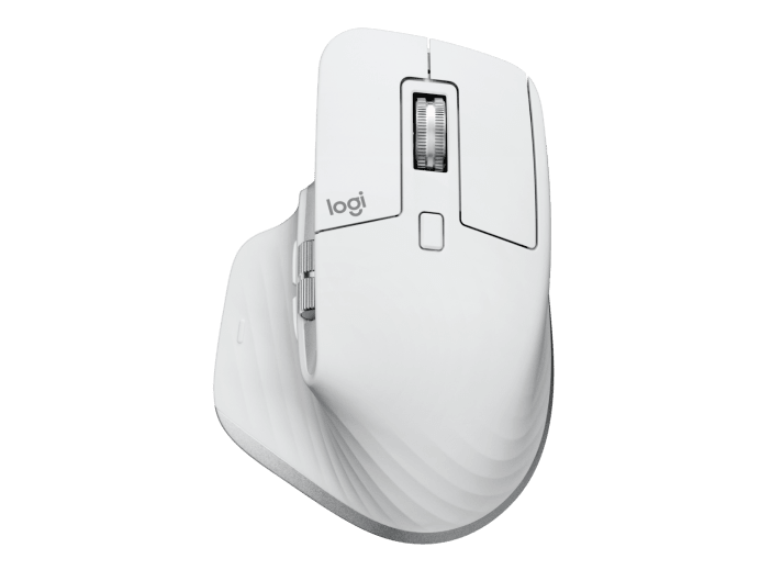 Logitech MX Master 3S Wireless Performance Mouse - Pale Gray