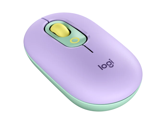 Logitech POP Wireless Mouse with Emoji Button Function